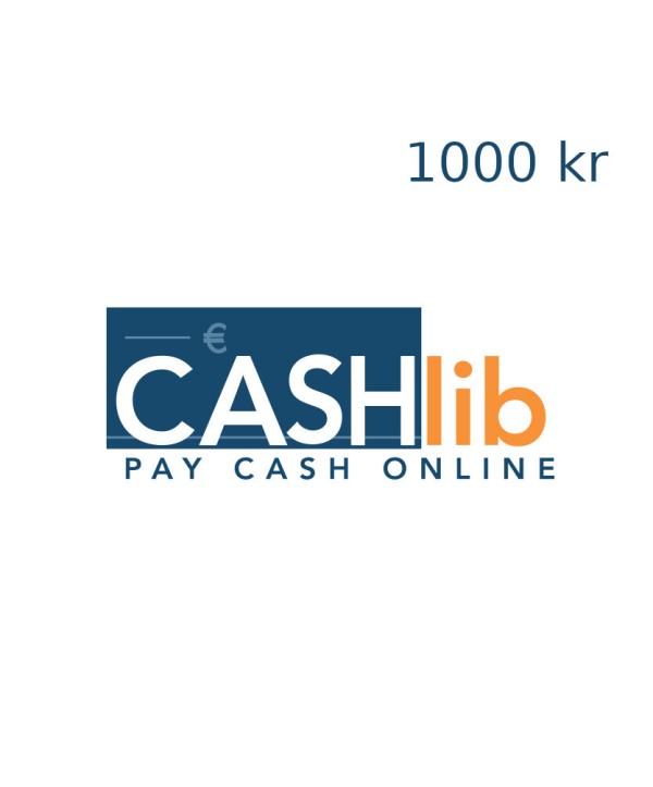 CASHlib NOK 1000 Prepaid Card NO Key 
